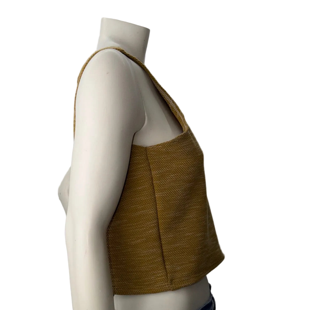 Simple Puzzled Crop Top