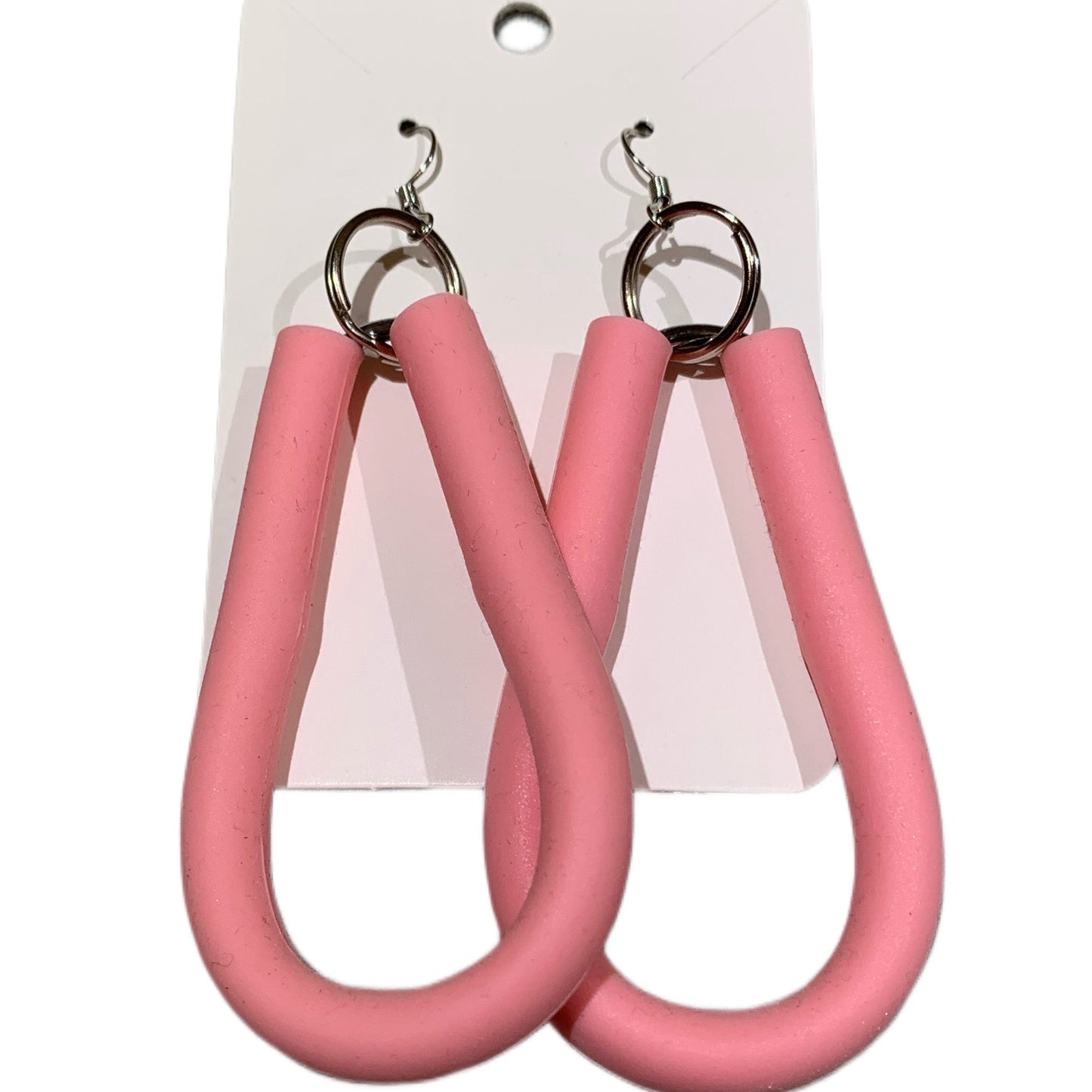 Simple Wearable Art - Handmade Colorful Hoops & Teardrops Earring