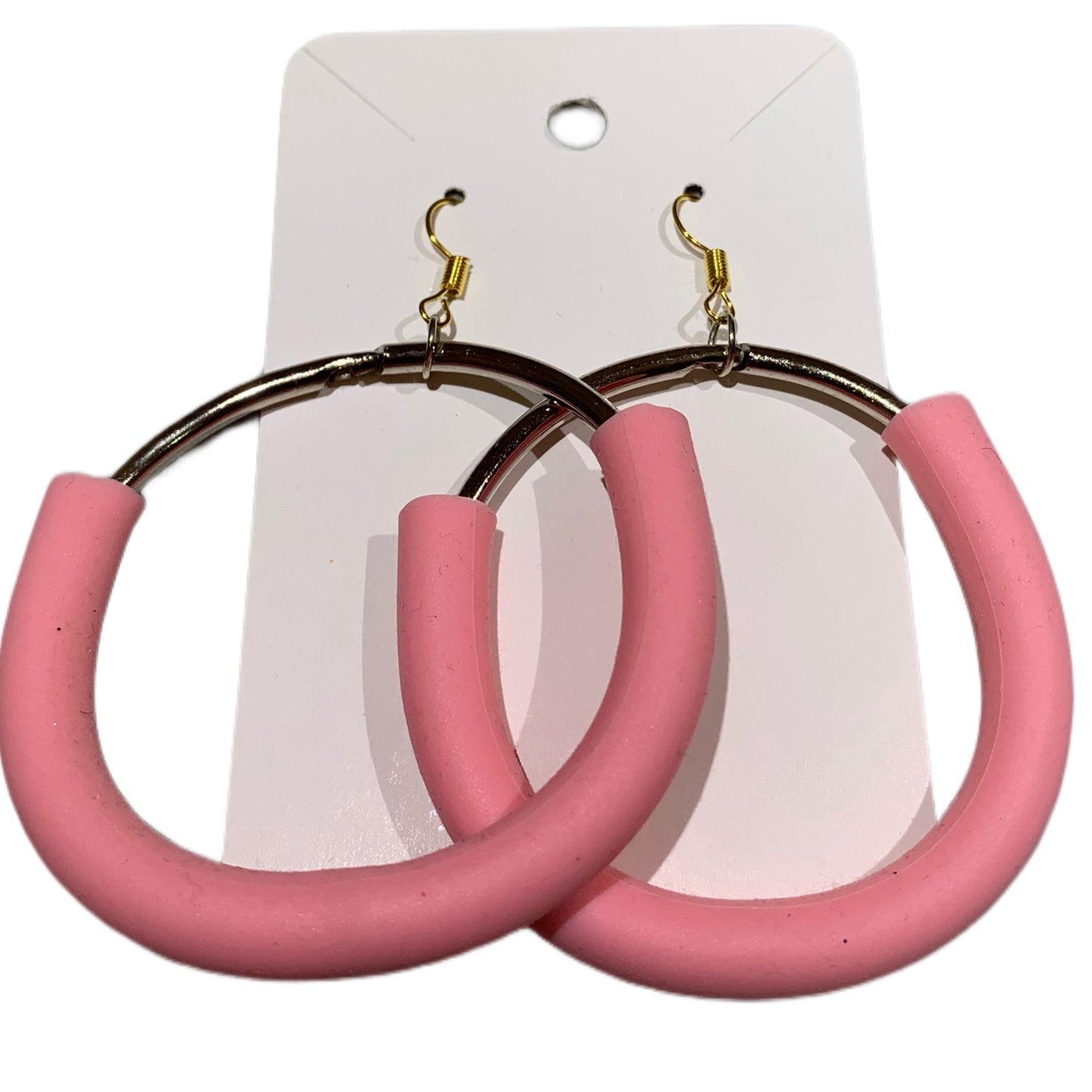 Simple Wearable Art - Handmade Colorful Hoops & Teardrops Earring