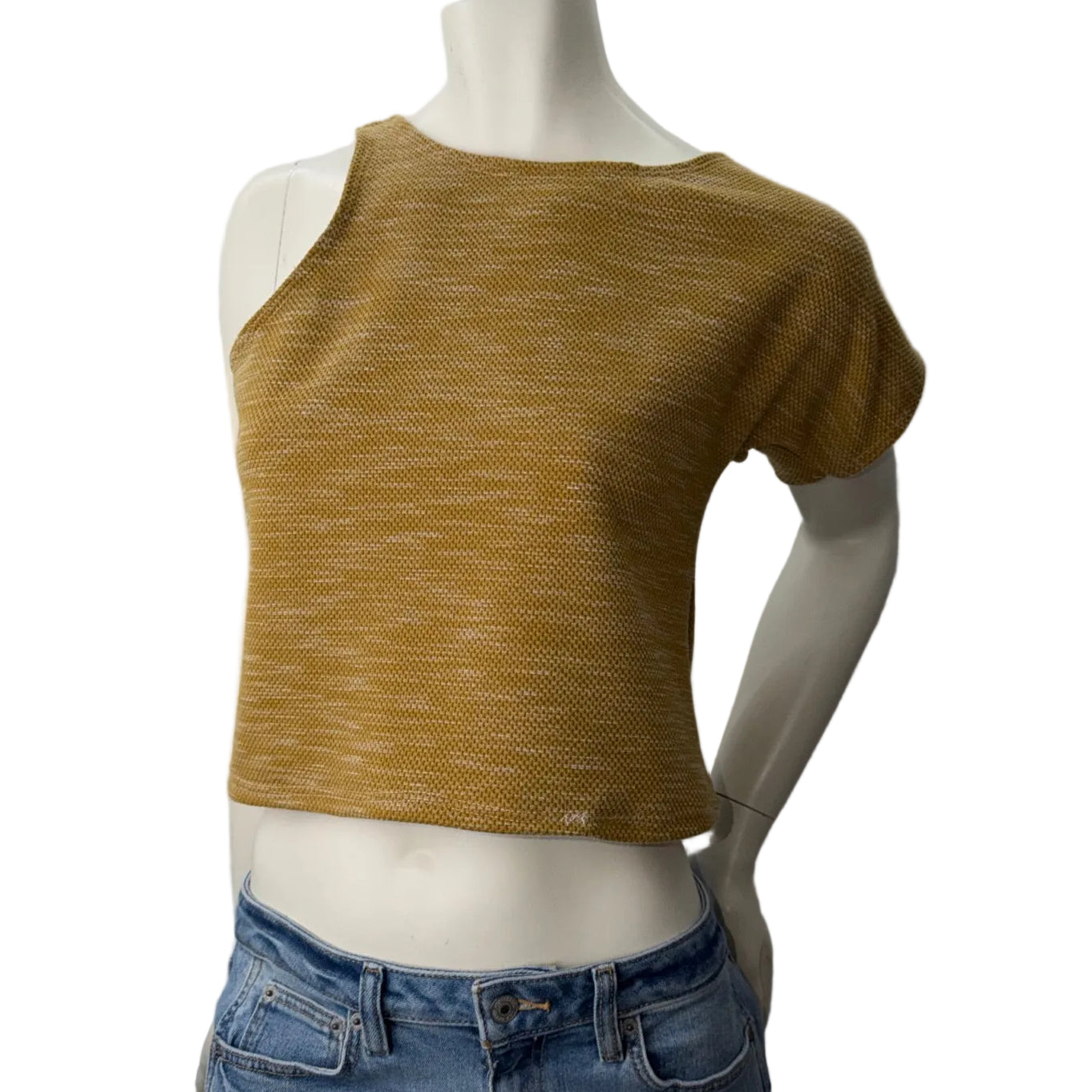 Simple Puzzled Crop Top