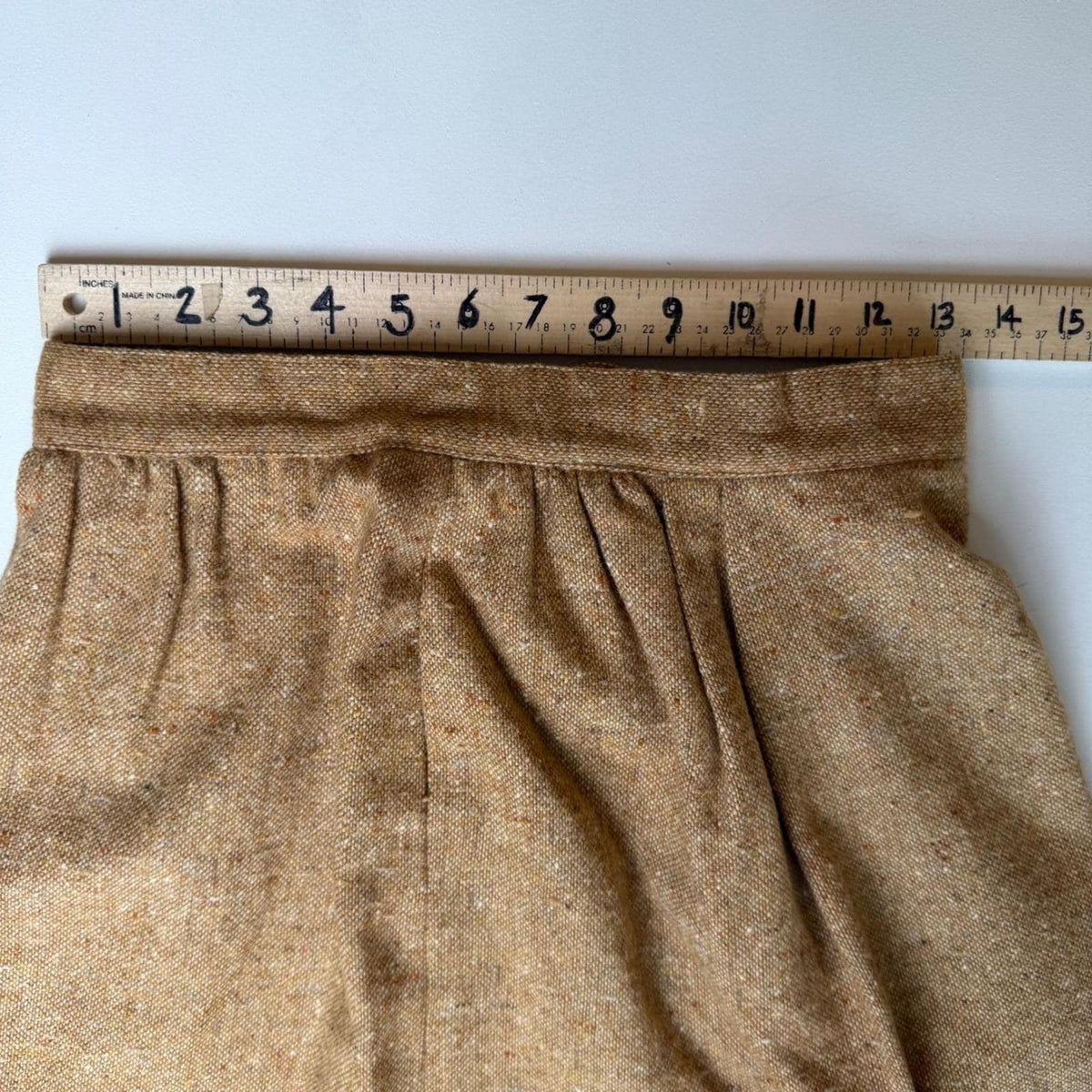 Vintage tan Ciaro skirt suit – photo 7