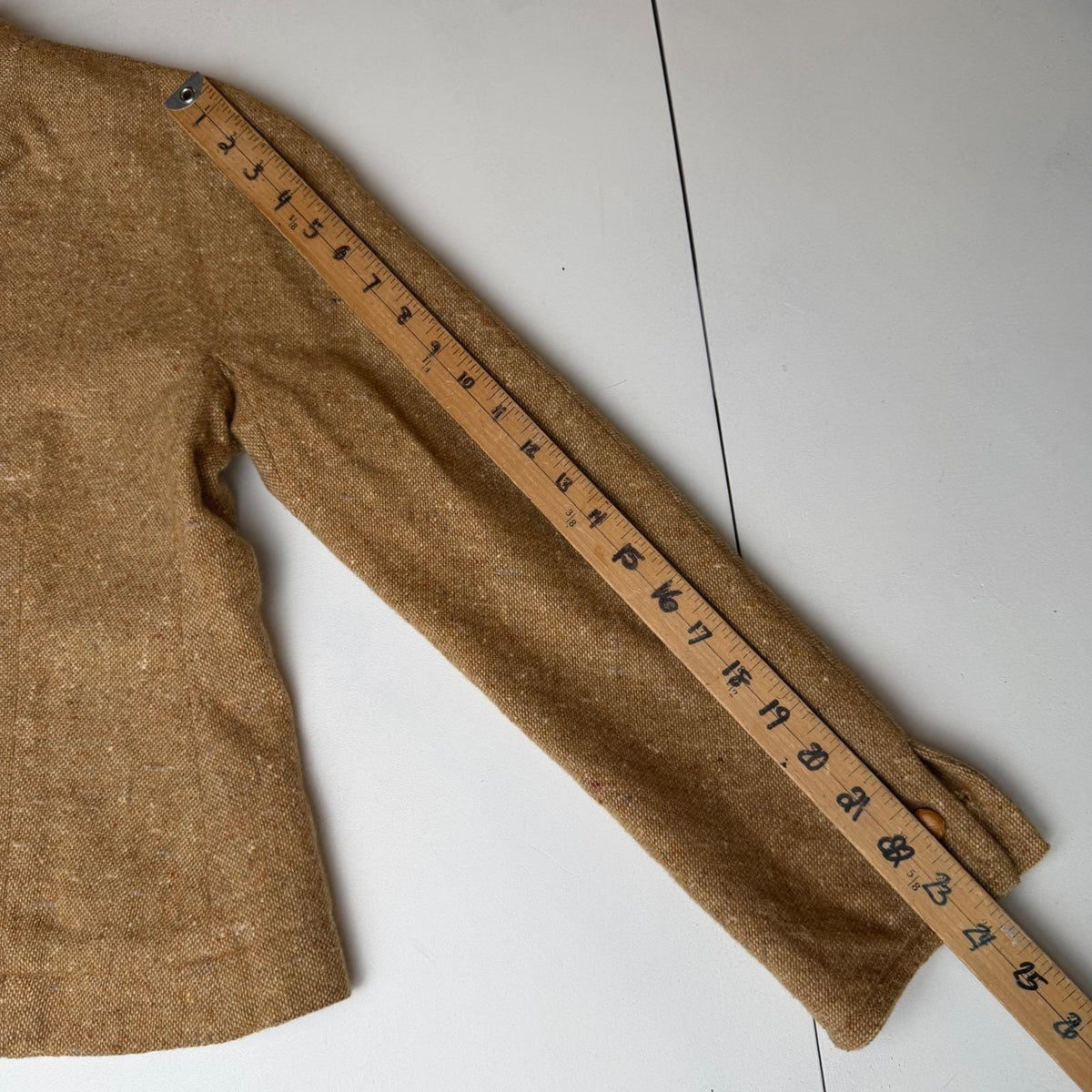 Vintage tan Ciaro skirt suit – photo 8