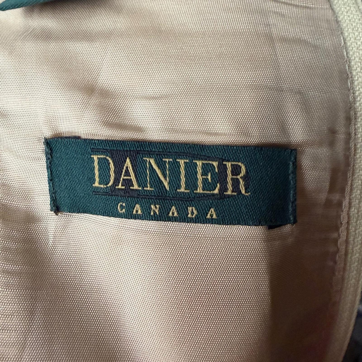 Vintage Danier Tan Suede Slip Dress | XS — view 10