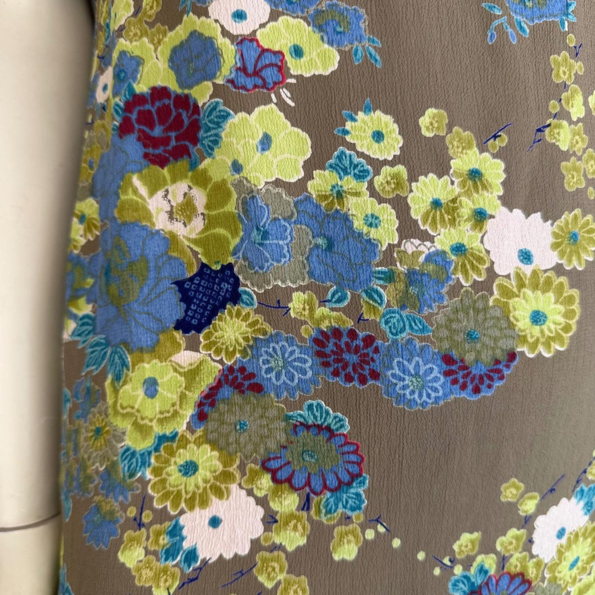 Vintage Free People Floral Lace-Up Back Dress | S — view 13