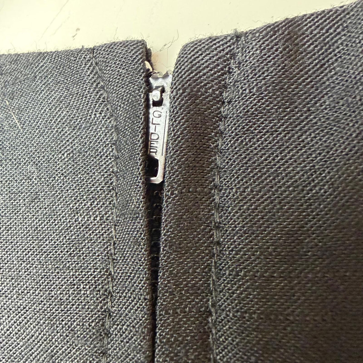 Vintage Handmade Black Button Detail Sheath Dress | S/M — view 18