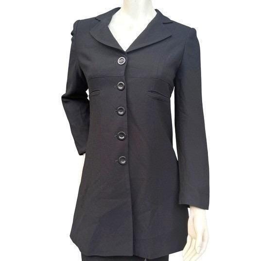 Vintage Bebe San Francisco Black Longline Blazer | 4 — view 2