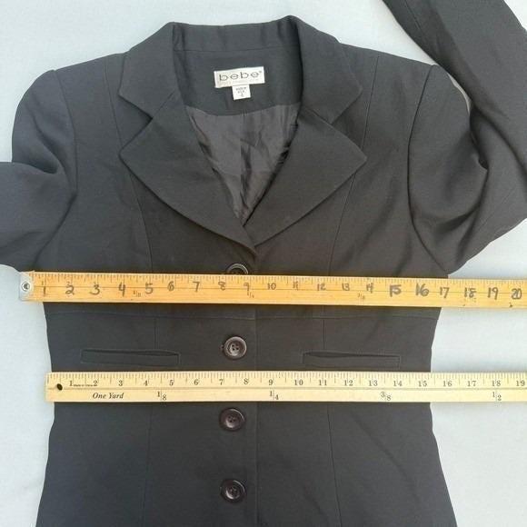 Vintage Bebe San Francisco Black Longline Blazer | 4 — view 6