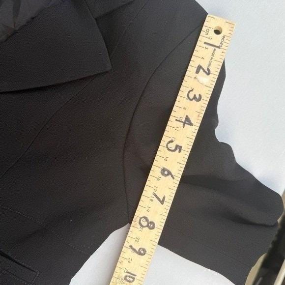 Vintage Bebe San Francisco Black Longline Blazer | 4 — view 7