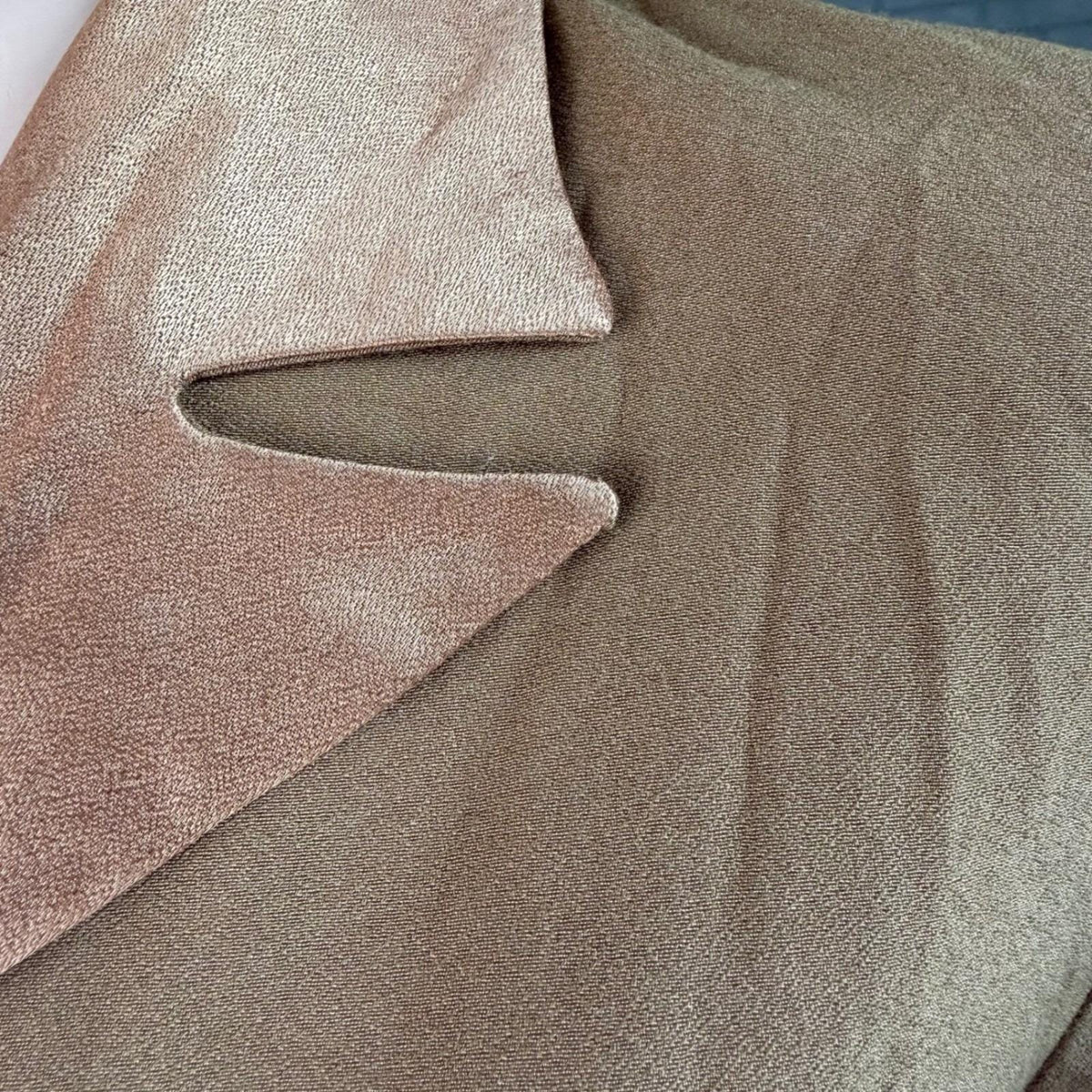 Vintage Hugo Buscati Bronze Skirt Suit | 6 — view 12