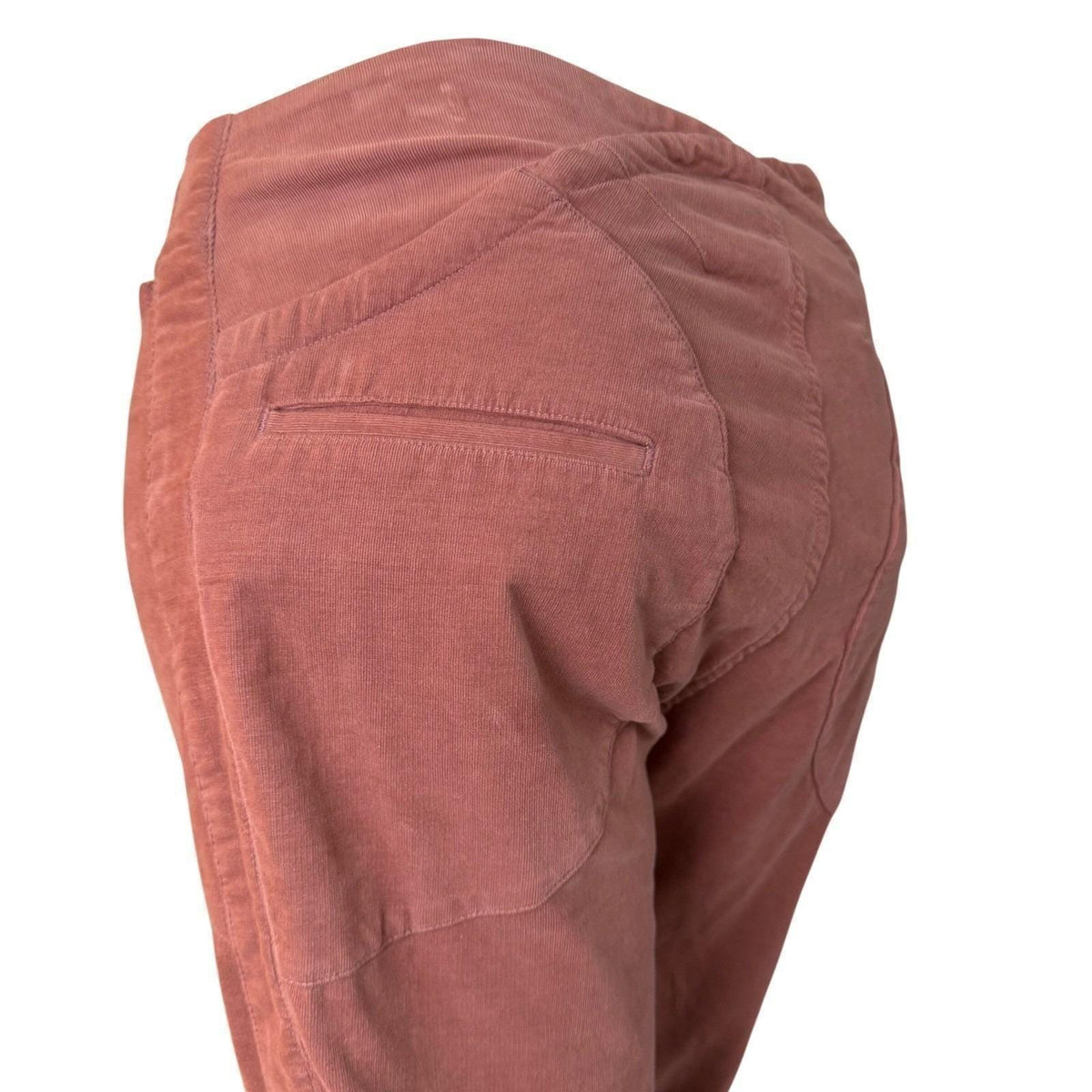 Tsumori Chisato Corduroy Pants Dusty Rose Japanese Designer Quiet Luxury Artsy S