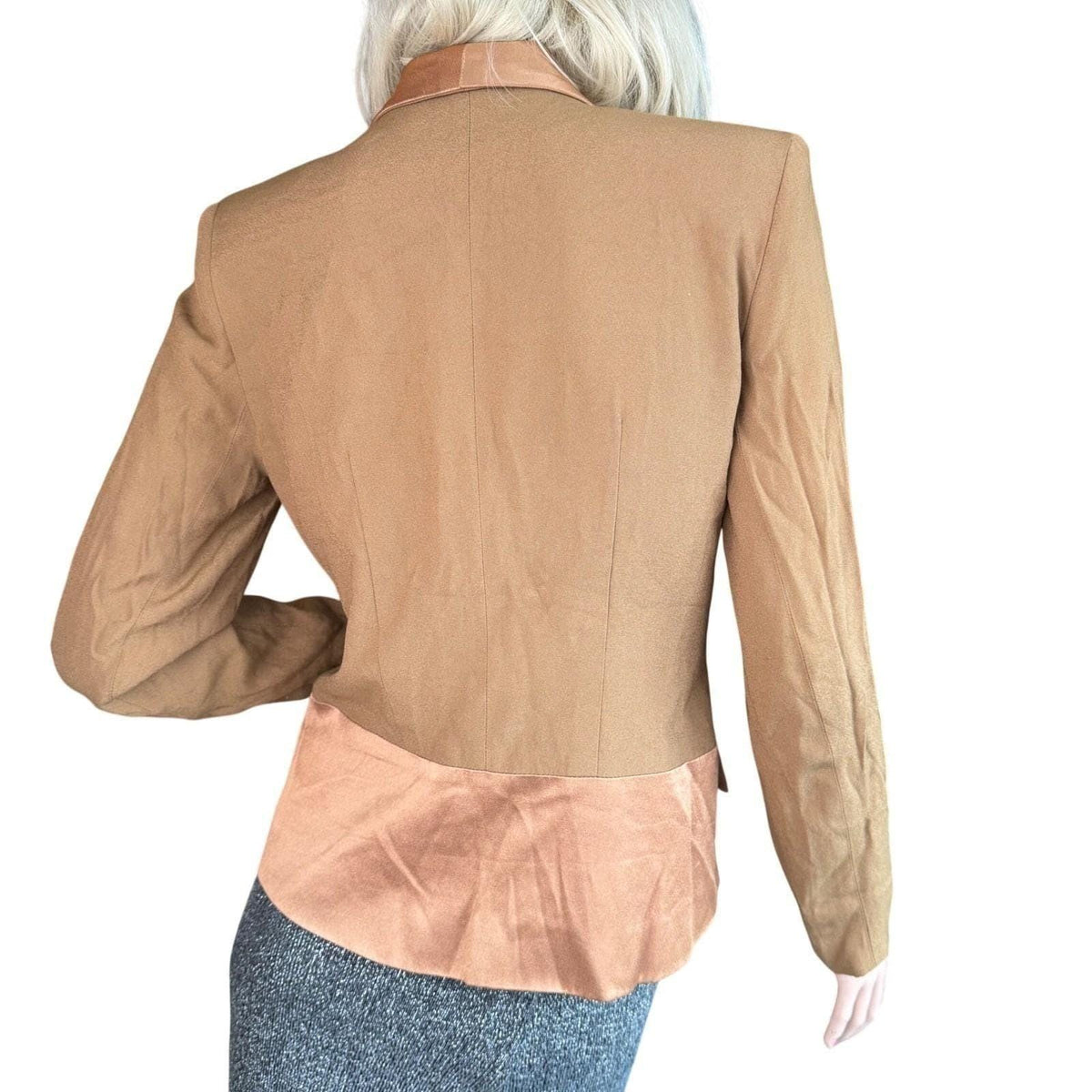 Vintage Hugo Buscati Bronze Skirt Suit | 6 — view 11