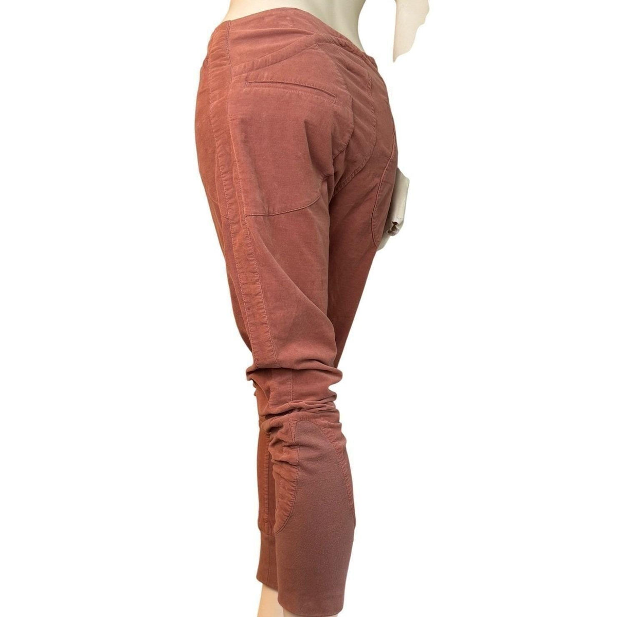 Tsumori Chisato Corduroy Pants Dusty Rose Japanese Designer Quiet Luxury Artsy S