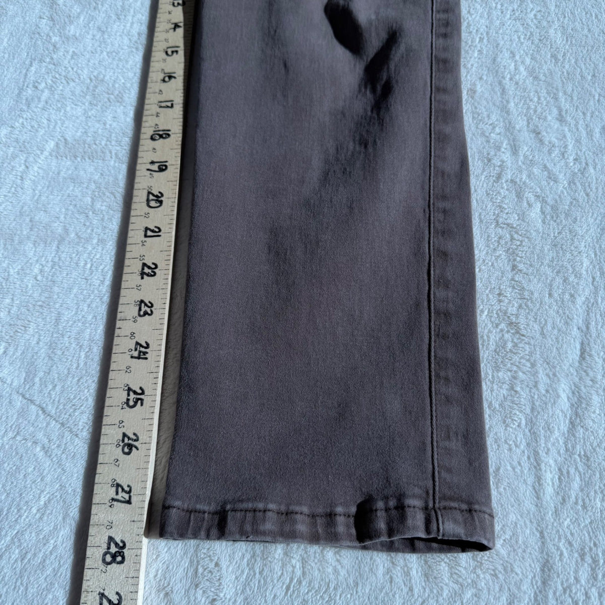 Vintage Seasons Collection Taupe High Rise Jeans | 10 — detail photo 9