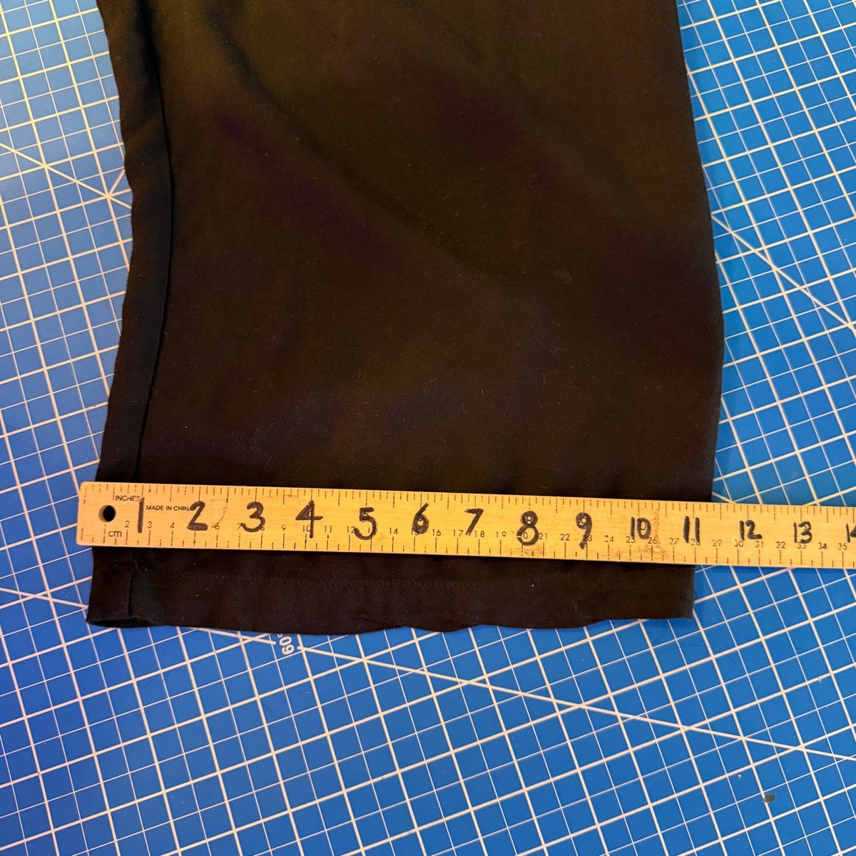 Jackson Rowe Black Cropped Wide Leg Jumpsuit | S — detail photo 11