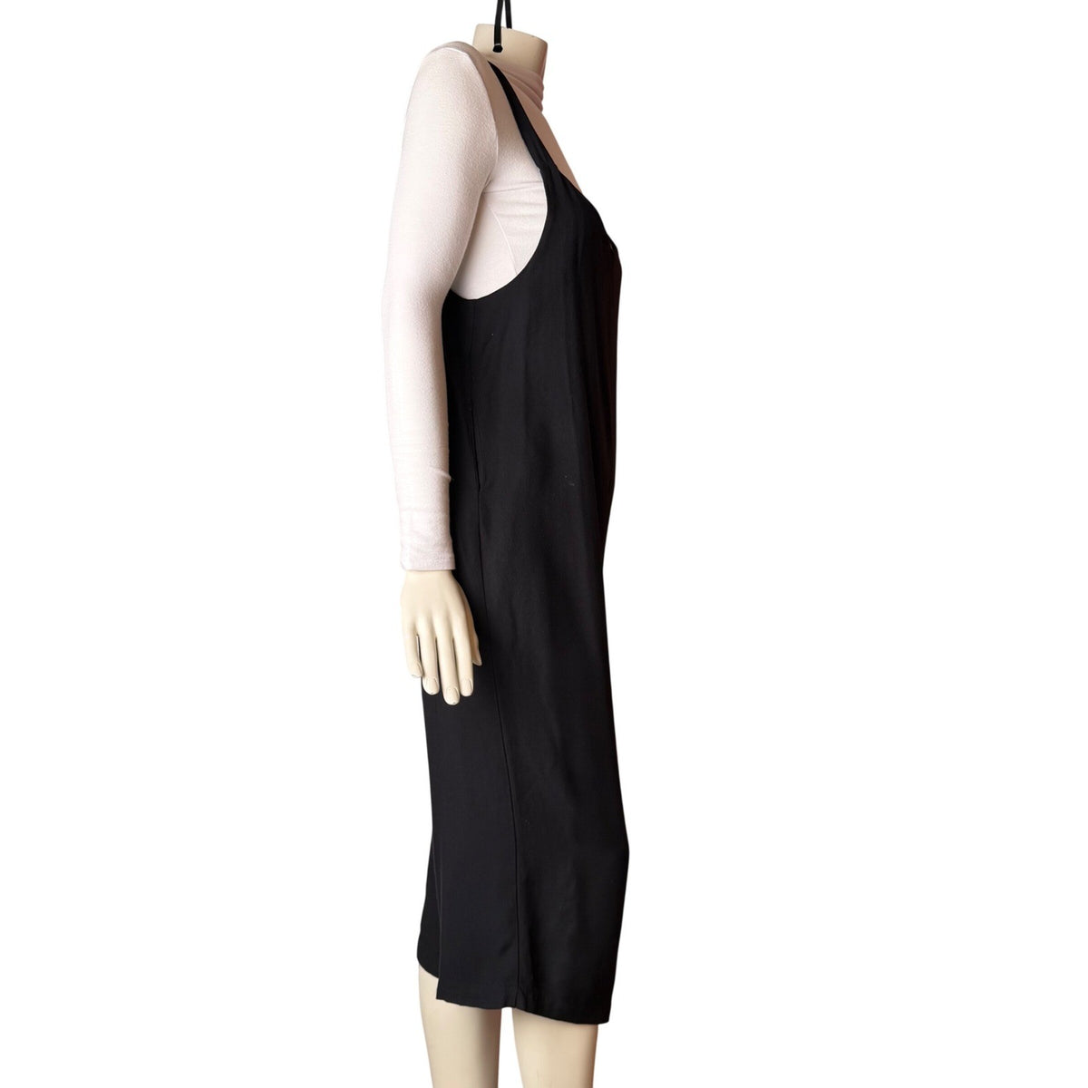 Jackson Rowe Black Cropped Wide Leg Jumpsuit | S — detail photo 2