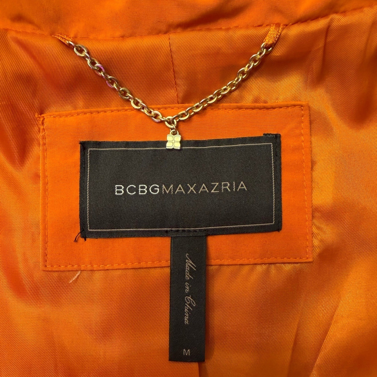 BCBGMAXAZRIA Burnt Orange Utility Anorak | M — detail photo 11