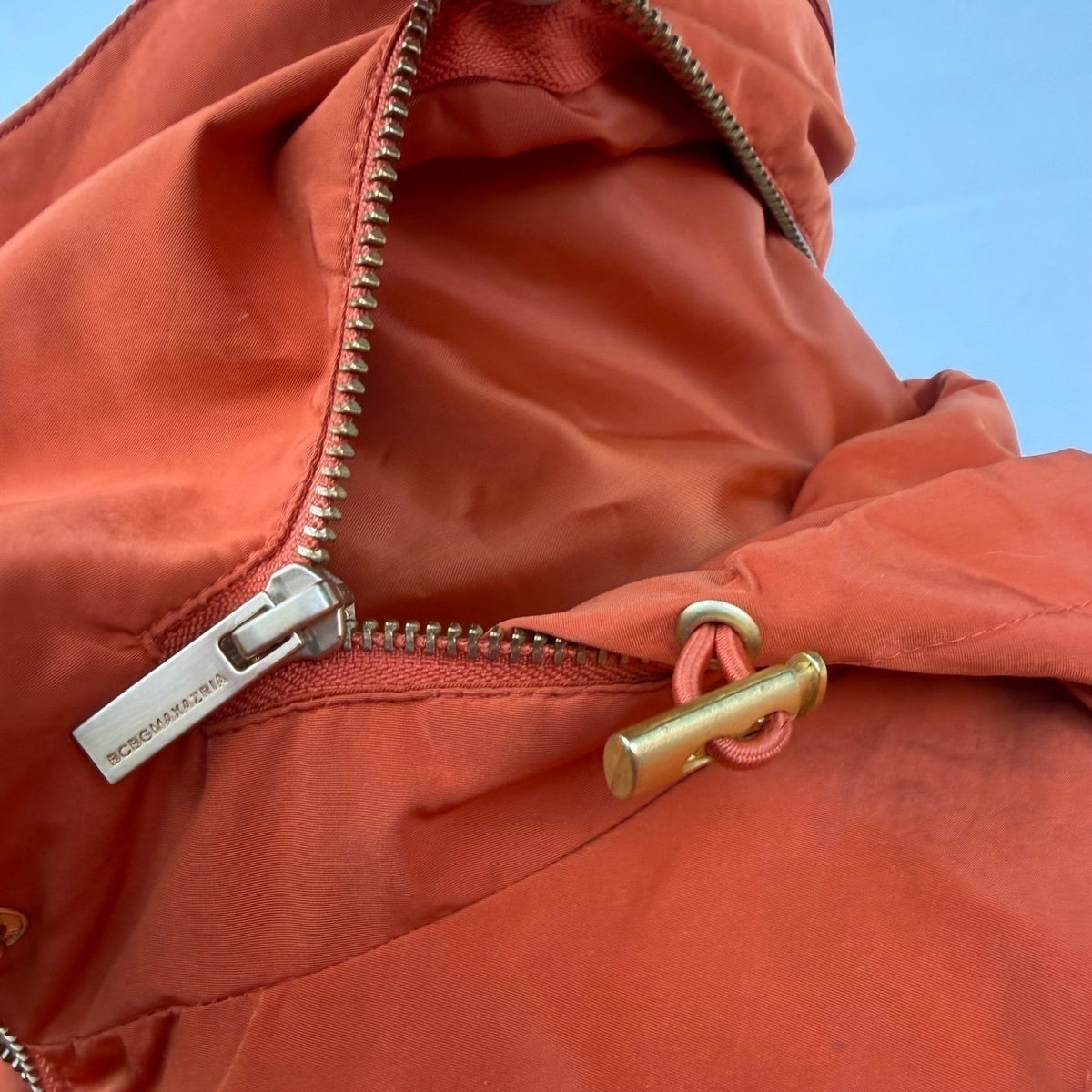 BCBGMAXAZRIA Burnt Orange Utility Anorak | M — detail photo 15