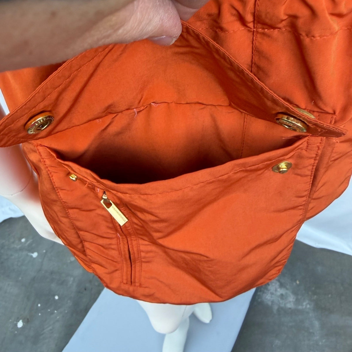 BCBGMAXAZRIA Burnt Orange Utility Anorak | M — detail photo 20