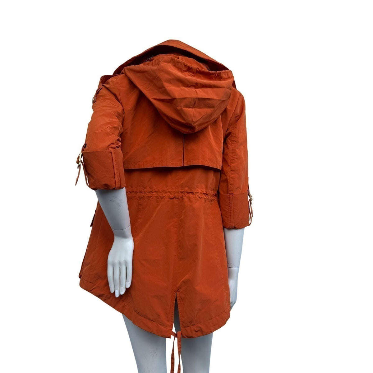 BCBGMAXAZRIA Burnt Orange Utility Anorak | M — detail photo 6