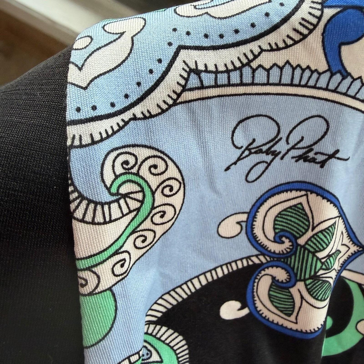 Baby Phat Paisley Kimono Sleeve Dress | L — detail photo 12