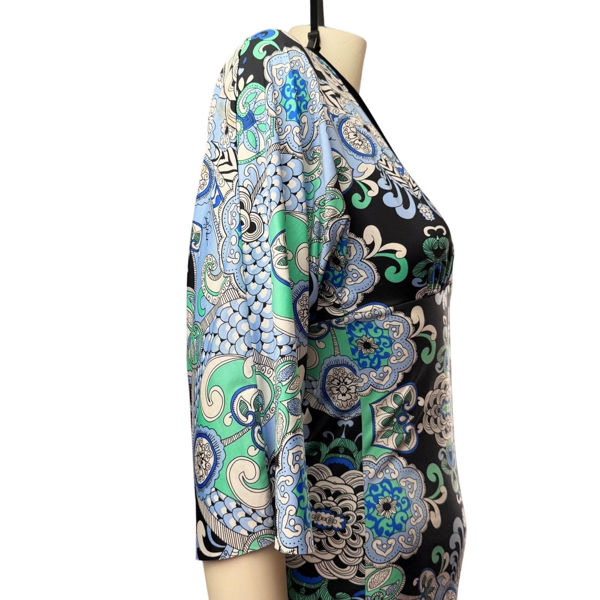 Baby Phat Paisley Kimono Sleeve Dress | L — detail photo 13