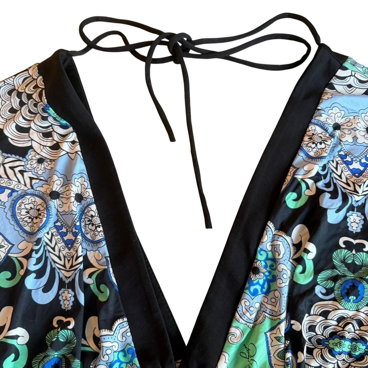 Baby Phat Paisley Kimono Sleeve Dress | L — detail photo 14