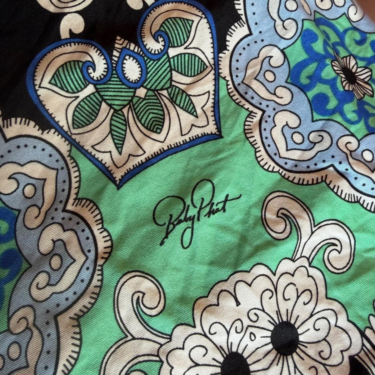 Baby Phat Paisley Kimono Sleeve Dress | L — detail photo 15