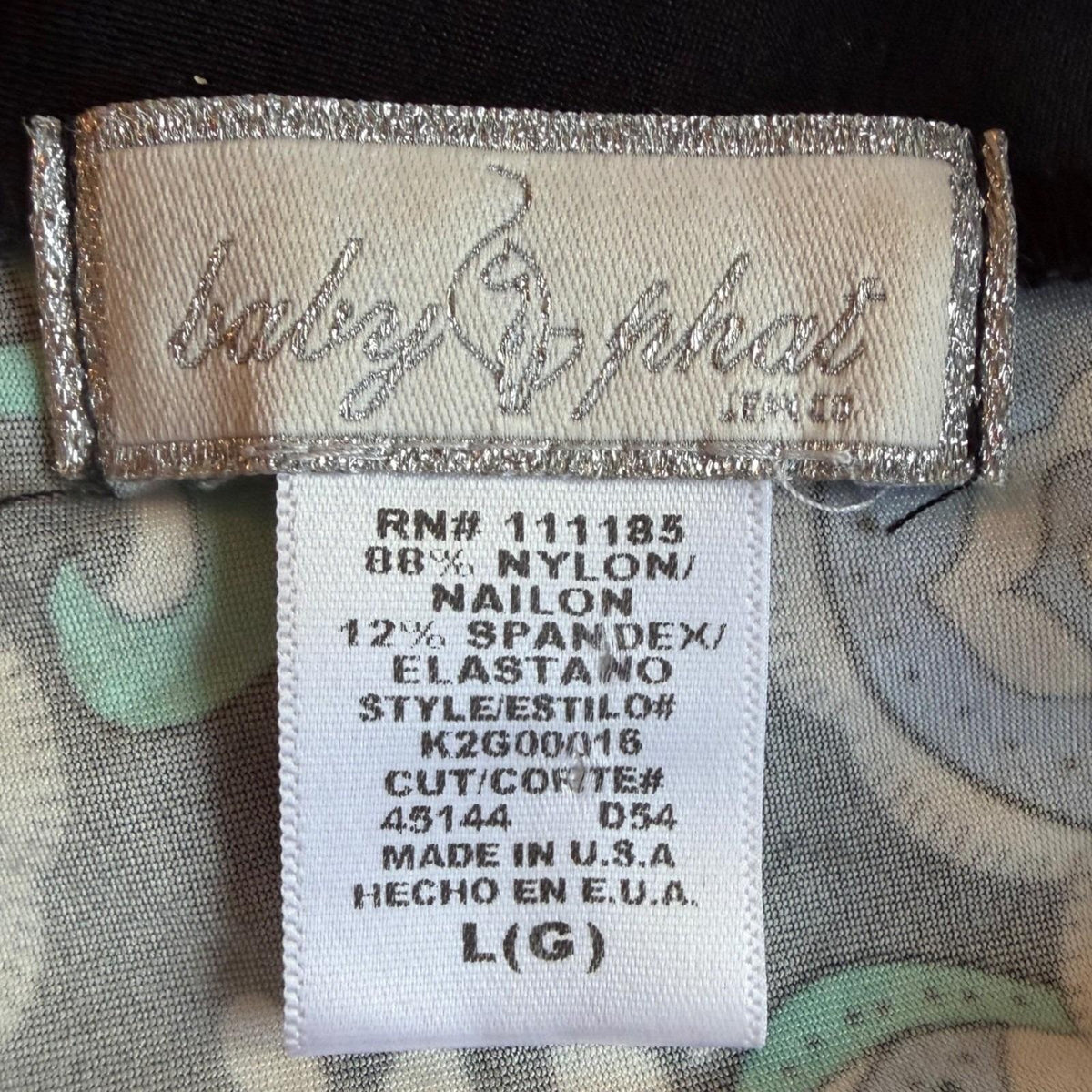 Baby Phat Paisley Kimono Sleeve Dress | L — detail photo 16