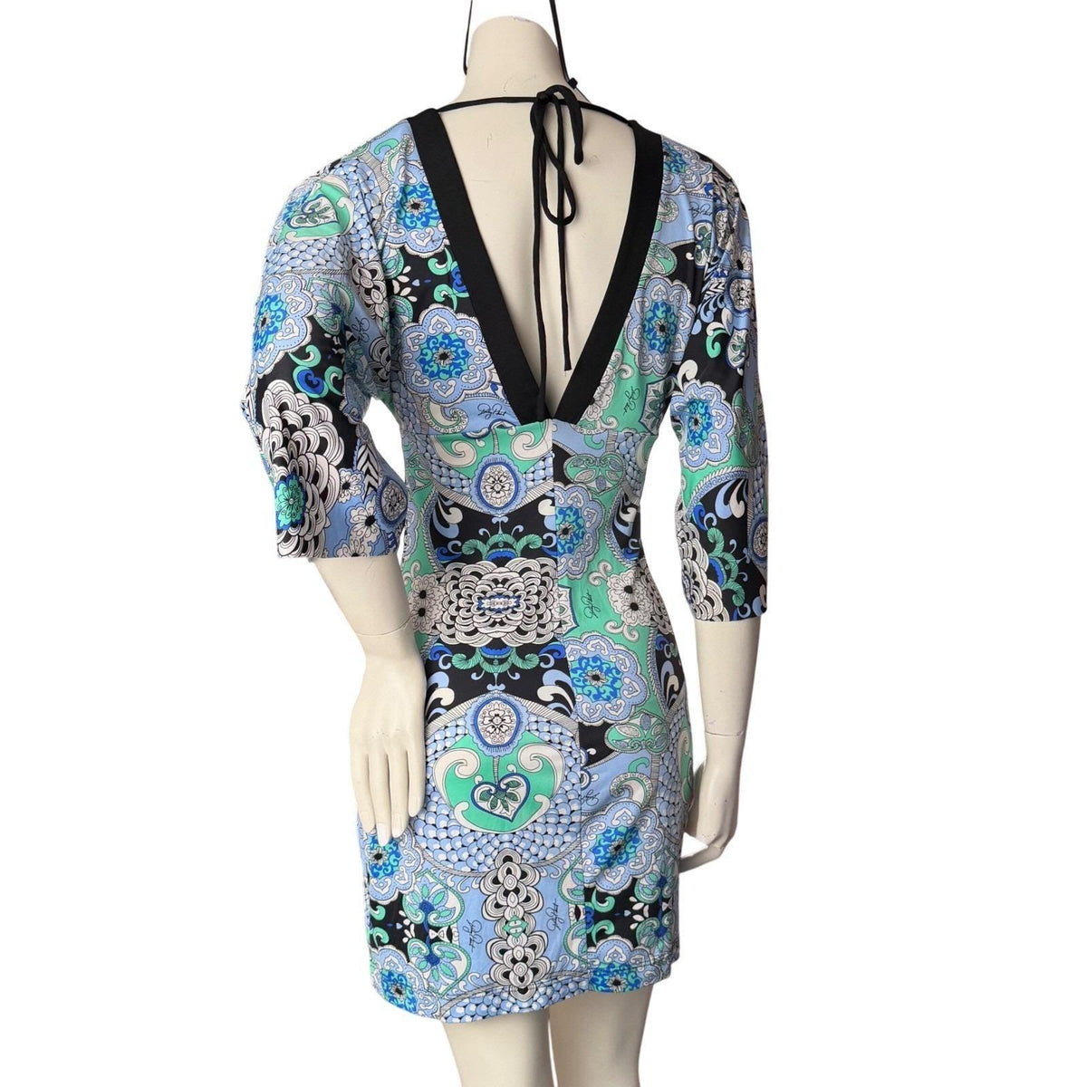 Baby Phat Paisley Kimono Sleeve Dress | L — detail photo 2
