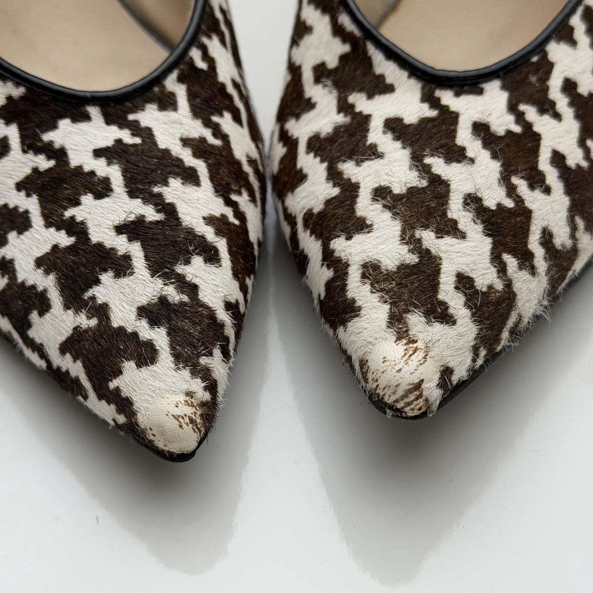 Nine West Houndstooth Haircalf Pointed Heels | 10 — detail photo 10