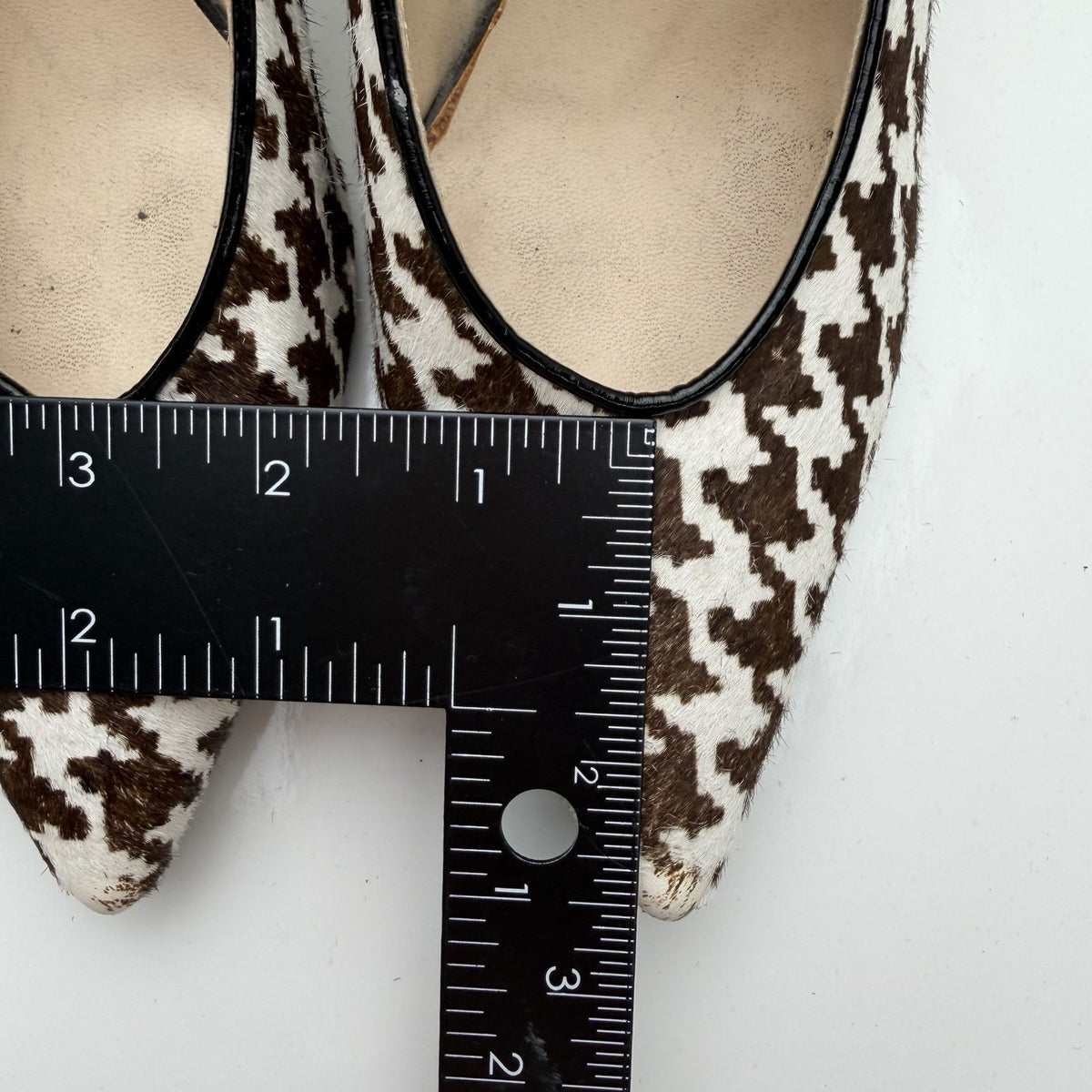 Nine West Houndstooth Haircalf Pointed Heels | 10 — detail photo 18