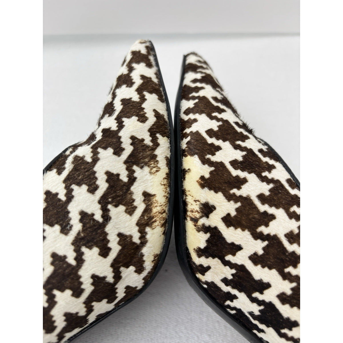 Nine West Houndstooth Haircalf Pointed Heels | 10 — detail photo 4