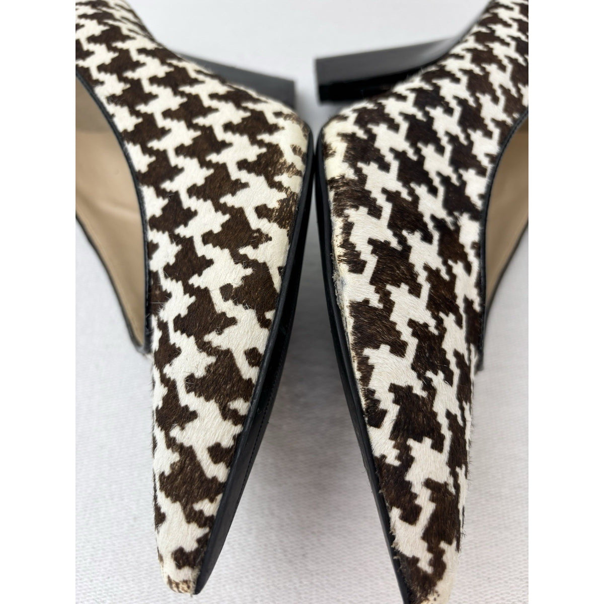 Nine West Houndstooth Haircalf Pointed Heels | 10 — detail photo 5
