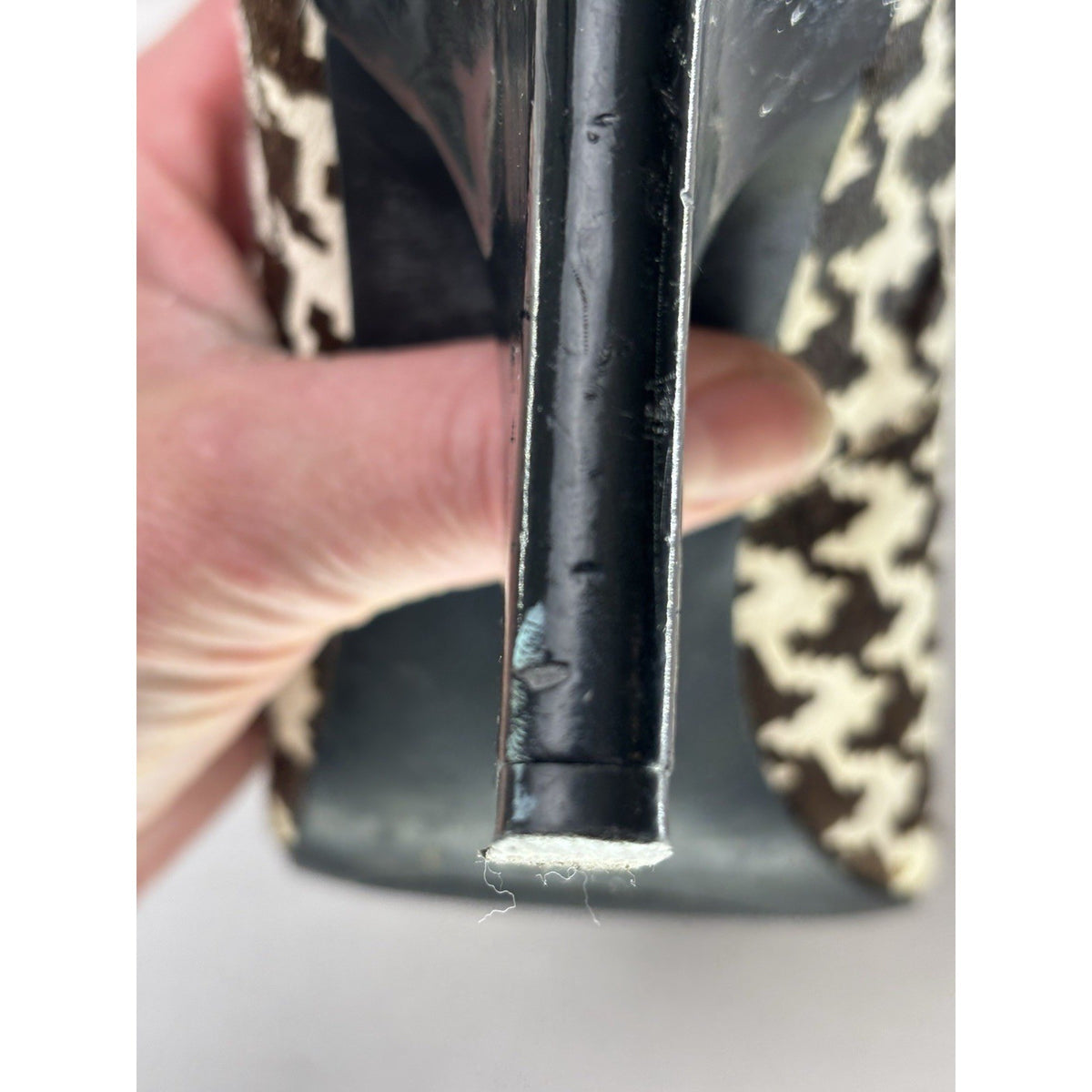Nine West Houndstooth Haircalf Pointed Heels | 10 — detail photo 8