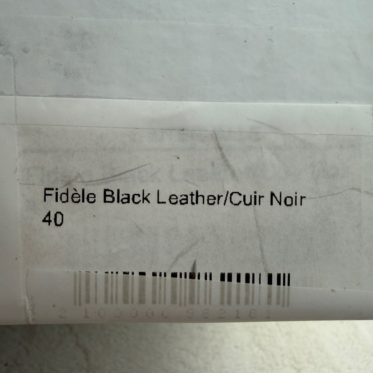 L'Intervalle Fidele Black Leather Platform Mules | EU40 — detail photo 12