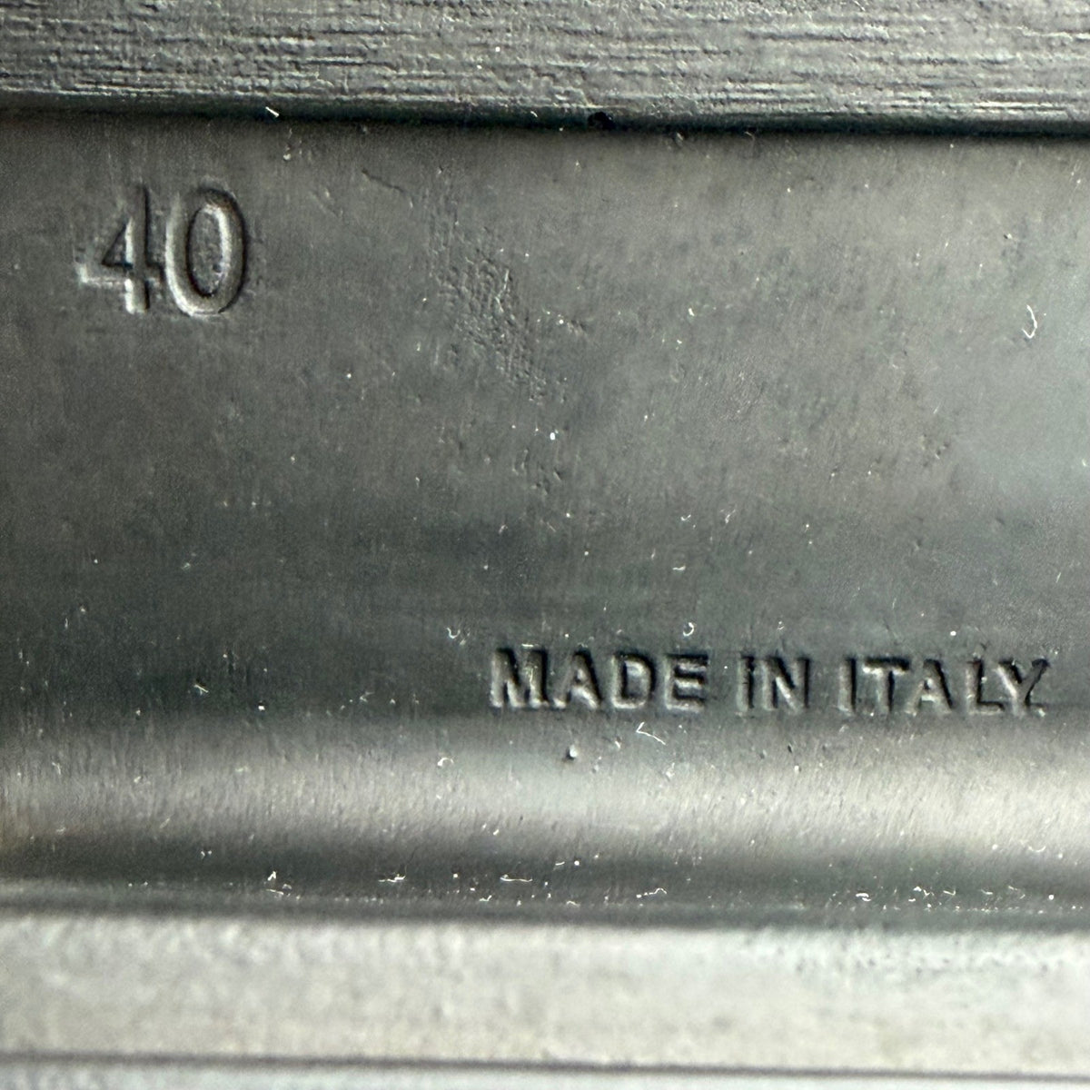 L'Intervalle Fidele Black Leather Platform Mules | EU40 — detail photo 5
