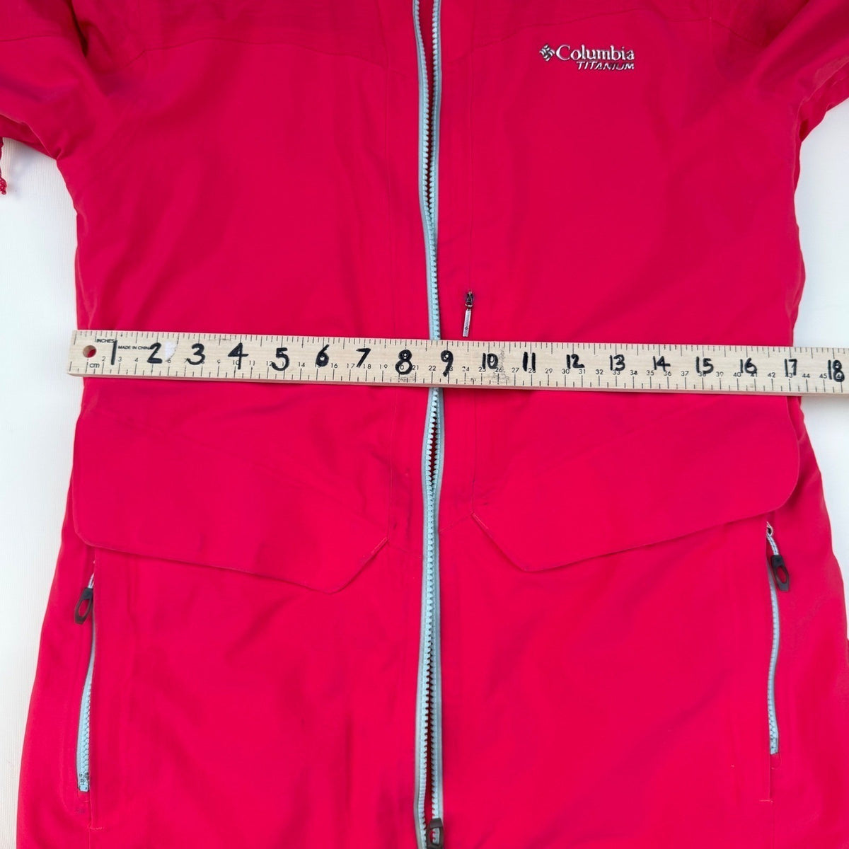 Columbia Titanium Raspberry Omni-Heat Ski Jacket | S — detail photo 17