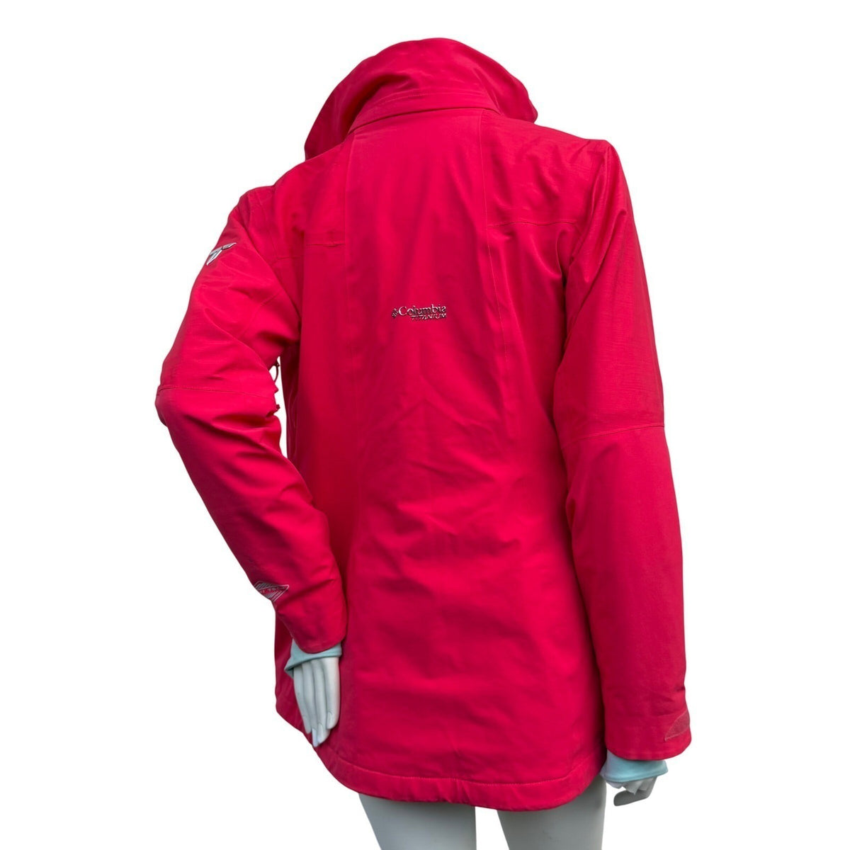 Columbia Titanium Raspberry Omni-Heat Ski Jacket | S — detail photo 4