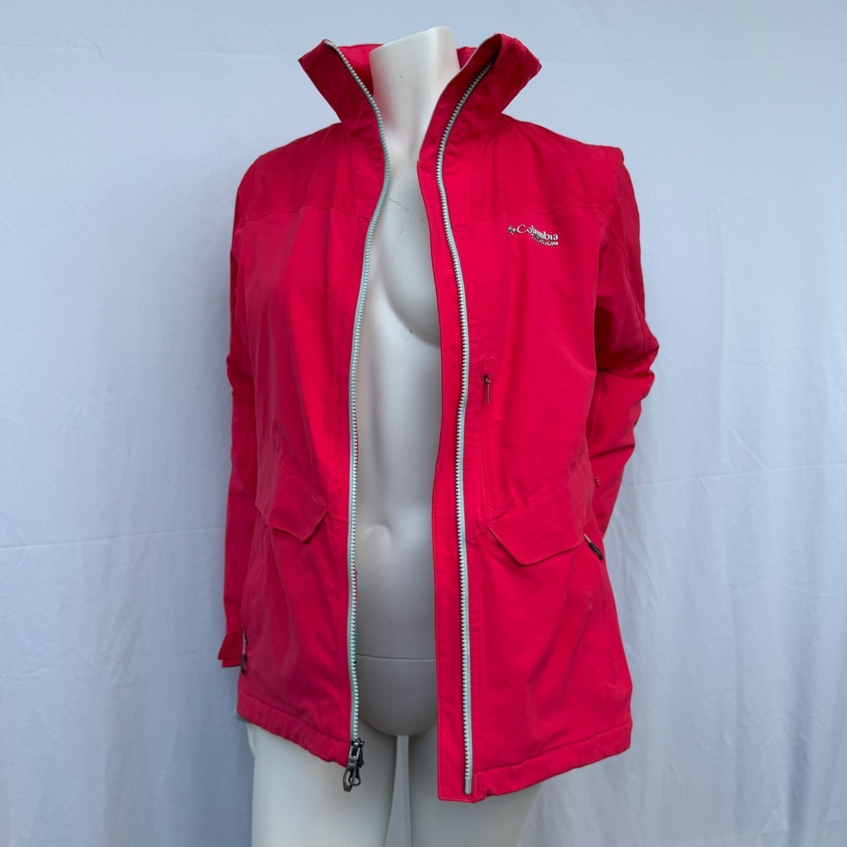 Columbia Titanium Raspberry Omni-Heat Ski Jacket | S — detail photo 5